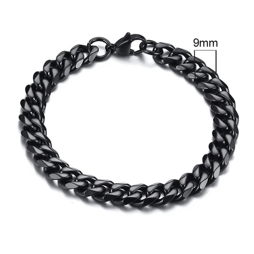Stainless Steel Curb Cuban Link Chain