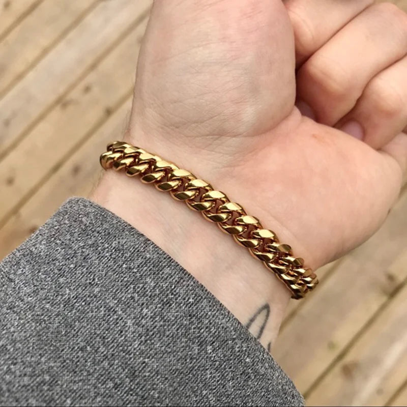 Stainless Steel Curb Cuban Link Chain