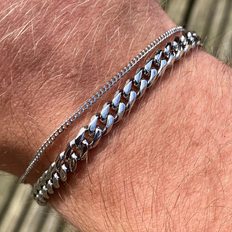 Stainless Steel Curb Cuban Link Chain