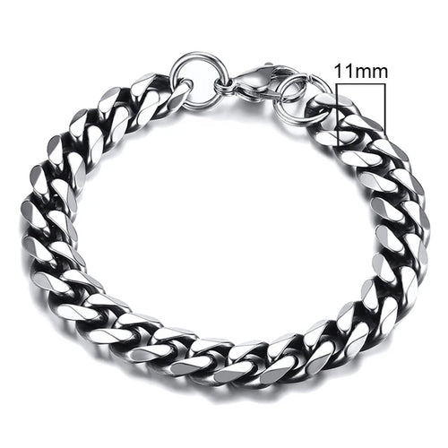 Stainless Steel Curb Cuban Link Chain
