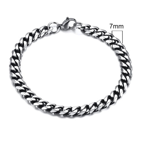 Stainless Steel Curb Cuban Link Chain
