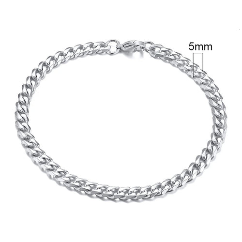 Stainless Steel Curb Cuban Link Chain