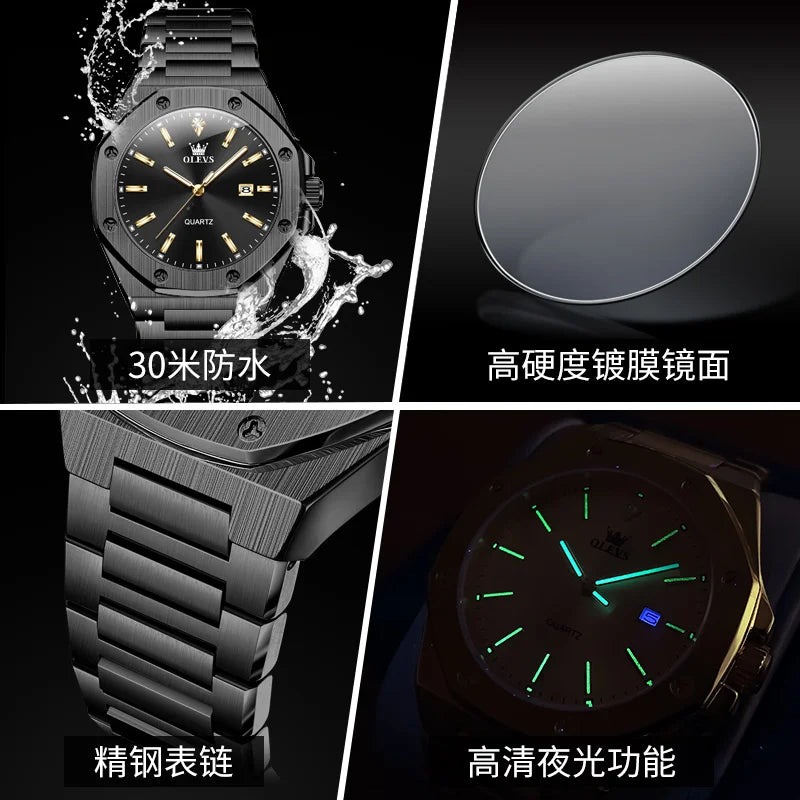 Business Chronograph Waterproof