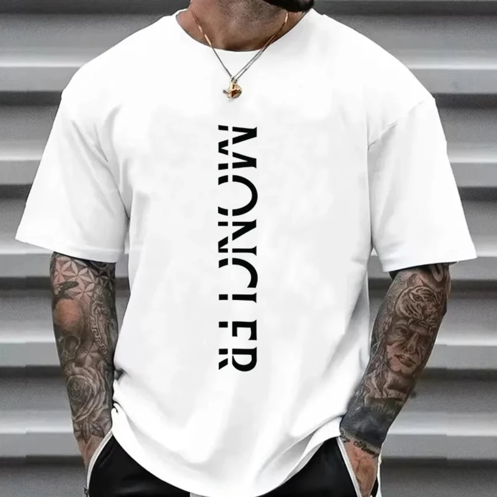 Y2KT-shirt 100%Cotton Flat Print Large