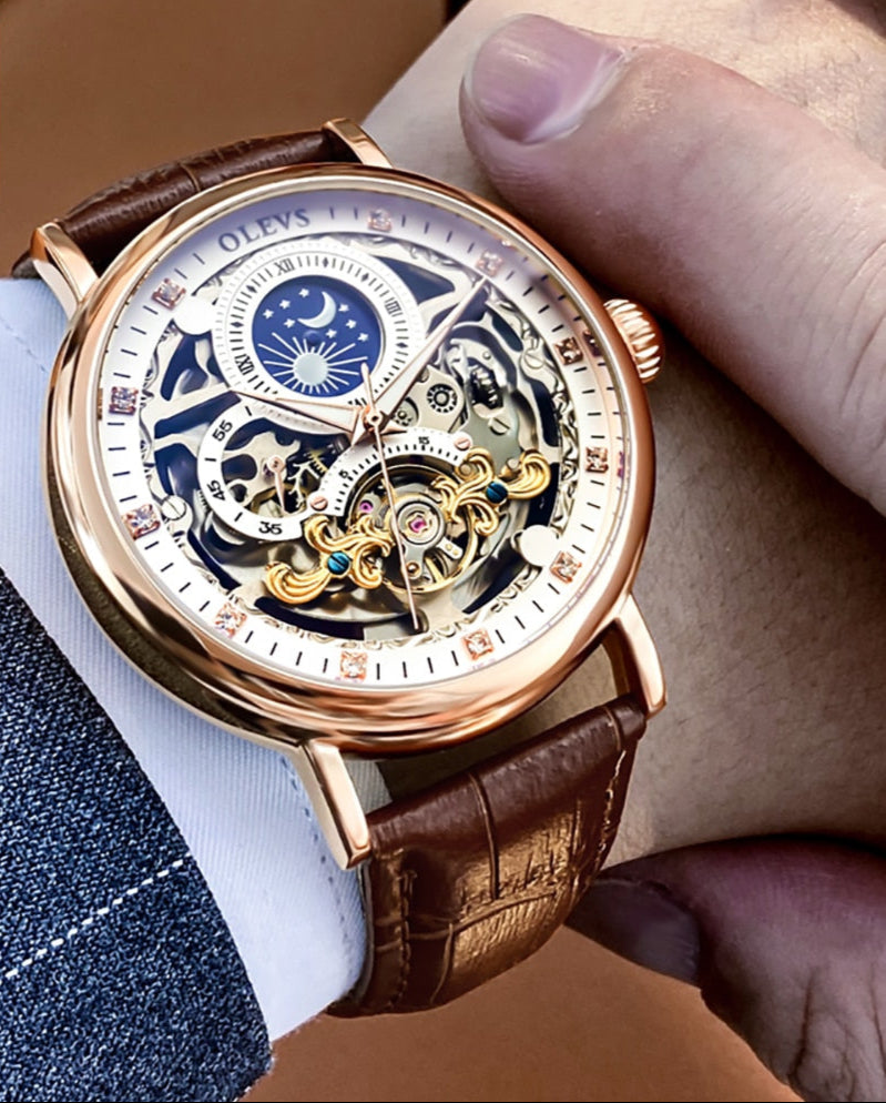 Mechanical Automatic  Tourbillon Watch