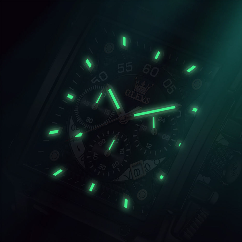 Square Quartz Watch Waterproof 3 Variants