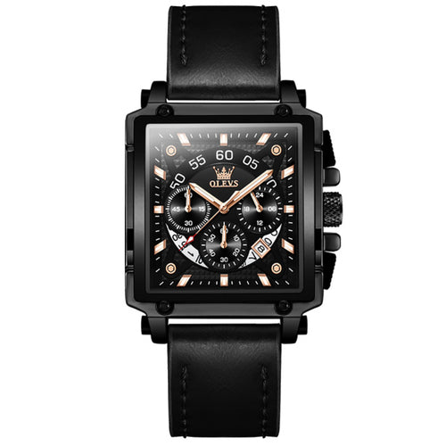 Square Quartz Watch Waterproof 3 Variants
