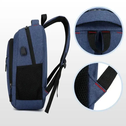 Waterproof Backpack USB Charging Casual Travel Backpack