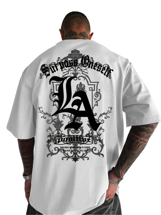 Summer casual sports loose back T-shirt