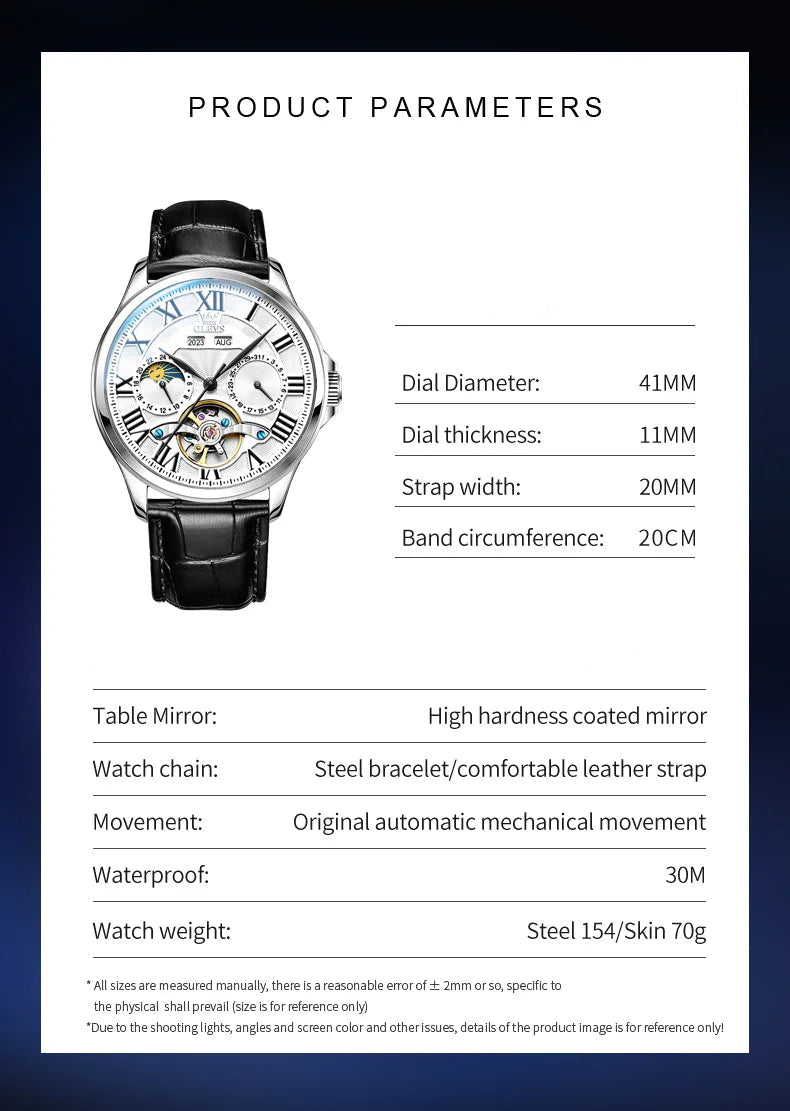 Roman Scale Business Mechanical Waterproof 4 Variants