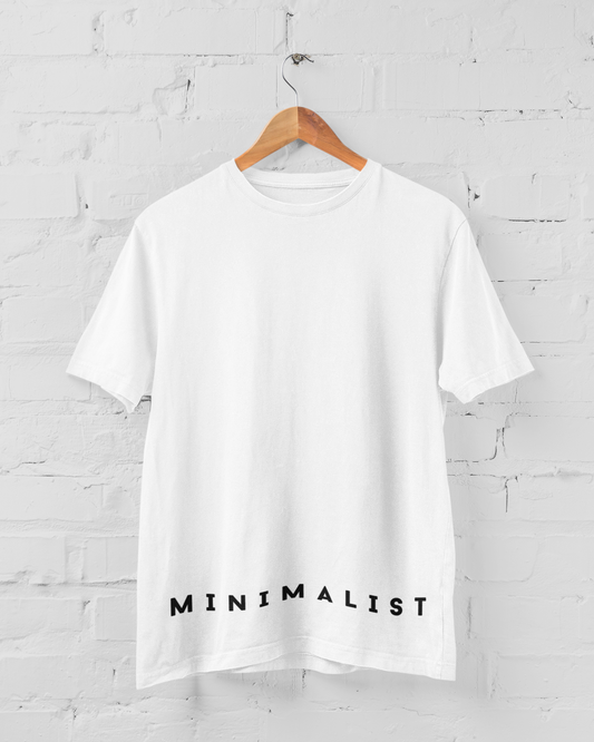 Black / White T-Shirt Minimalist